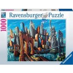 RAVENSBURGER Vítejte v New Yorku 1000 dílků – Zboží Mobilmania