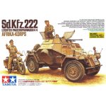 Tamiya Sd.Kfz.222 Leichter Panzerspähwagen 4x4 Afrika-Korps 1:35 – Hledejceny.cz