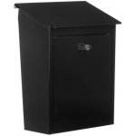 HABO Poštovní schránka 9441B, 270 × 400 × 130 mm, ocel, černá 15190 – Zbozi.Blesk.cz