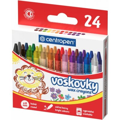Centropen voskovky 9530 24 barev – Zboží Dáma