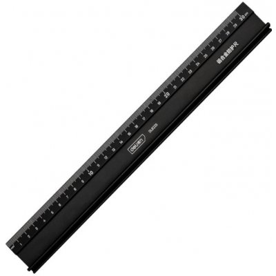 Bezpečnostní ALU řezací pravítko s nerez. lištou DL8030 30cm – Zboží Dáma