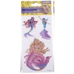 Tetovací obtisky mořské panny + víly 24x9,5 cm – Zboží Dáma