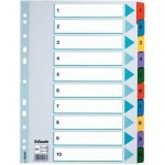 Esselte Mylar - kartonový rozlišovač - 10 listů – Hledejceny.cz