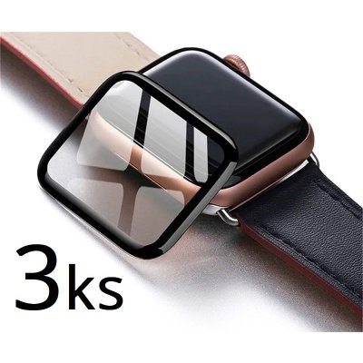 AW 3ks 3D ochranné sklo na Apple Watch Rozteč: 45mm IR-AWFOSKL20 – Zboží Živě