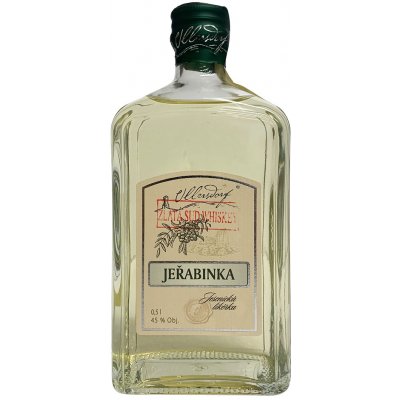 Ullersdorf Jeřabinka ze sudu 45% 0,5 l (holá láhev) – Hledejceny.cz