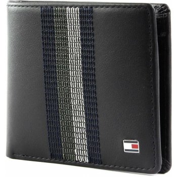 Tommy Hilfiger černá pánská kožená peněženka Stitched Leather Mini CC  Wallet Black od 1 390 Kč - Heureka.cz