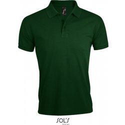 SOL's Collection polokošile Prime Men krátký rukáv pánská COT-25057154001 Zelená lahvově