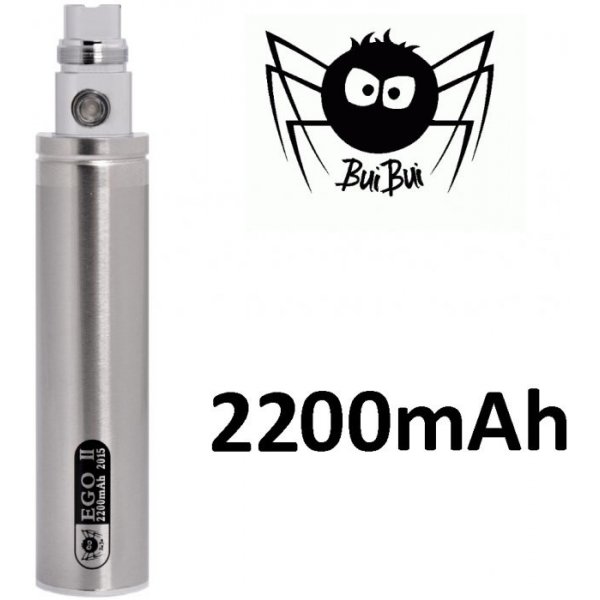 Baterie do e-cigaret GS EGO II Silver 2200mAh