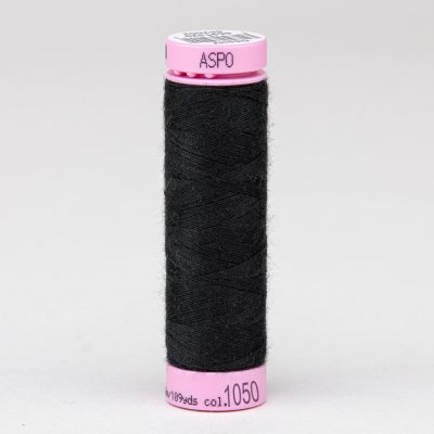 Amann Univerzální šicí nit ASPO 120 polyesterová, kávově černá 1050, návin 100m – Zboží Mobilmania