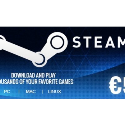 Valve Steam Dárková Karta 5 € – Zboží Mobilmania