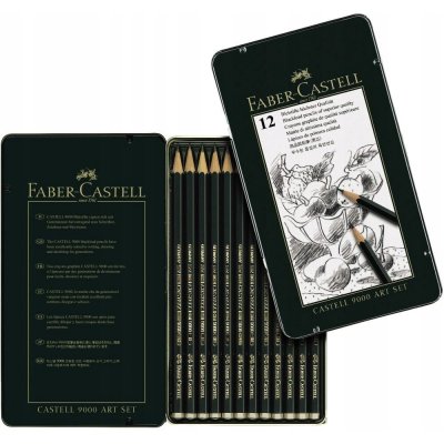 Faber-Castell 9000 Art Set 12 ks – Zboží Živě