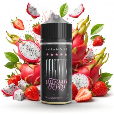 Infamous Shake & Vape Elixir Dragonberry 10 ml – Zboží Dáma