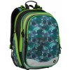 Školní batoh Bagmaster Element 9 B zelená Gray černá