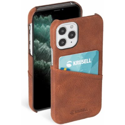 Krusell Sunne CardCover Apple iPhone 12 Pro Max vintage cognac 62176 – Hledejceny.cz