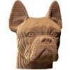 3D puzzle Cartonic 3D PUZZLE BULLDOG 131 ks