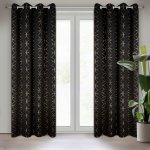 ZATEMŇOVACÍ ZÁVĚS ABELLA 135X250 CM ČERNÝ – Hledejceny.cz