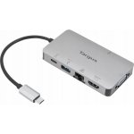 Targus USB-C DP Alt Mode Single Video 4K HDMI/VGA Docking Station with 100W PD Pass-Thru DOCK419EUZ – Zboží Živě