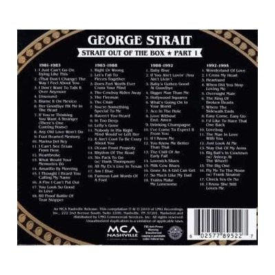 George Strait - Strait Out Of The Box - Part 1 CD