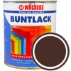 Barva ve spreji Wilckens Německá syntetická vrchní barva pololesk Buntlack Seidenglaenzend 750 ml RAL 8017 -čokoládová hnědá