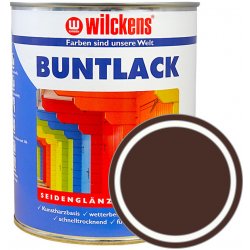 Wilckens Německá syntetická vrchní barva pololesk Buntlack Seidenglaenzend 750 ml RAL 8017 -čokoládová hnědá