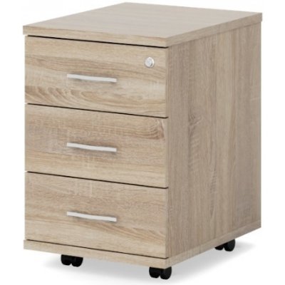 Lenza Impress 40,6 x 50,1 cm 3 zásuvky dub sonoma – Hledejceny.cz