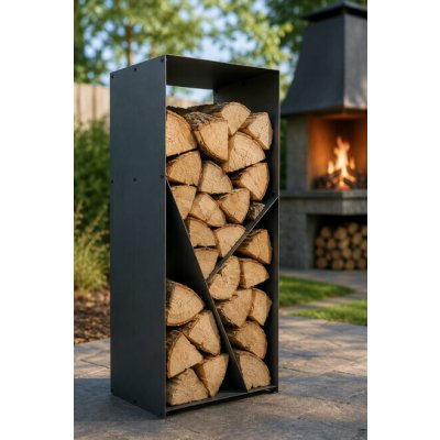 IQ Garden Stojan na dřevo 100 cm IGNIRA 327267 – Sleviste.cz