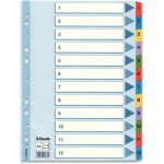Rozlišovač Esselte Mylar 1 - 12, 12 listů – Hledejceny.cz