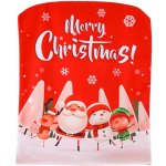 Verk 26267 Vánoční potah na židli Merry Christmas, červený vz.1 – Hledejceny.cz