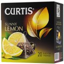 Curtis černý čaj Sunny Lemon pyramidové sáčky 20 x 1.7 g
