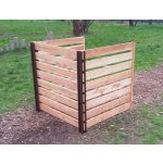 Ekonákup rozšíření kompostéru JERY DUO 1400 o 1 komoru 800 litrů 80 x 100 cm hnědá – Zboží Dáma