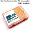 Elektronická stavebnice DFrobot Gravity: Arduino sada pro středně pokročilí 20ks modulů