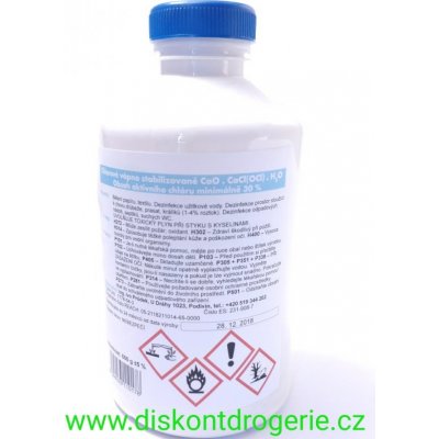 Privos Chlorové vápno 600 g – Zboží Mobilmania