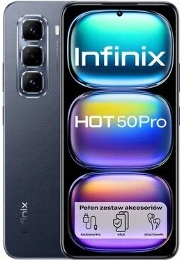 Infinix HOT 50 Pro 8GB/256GB Sleek Black na Heureka.cz