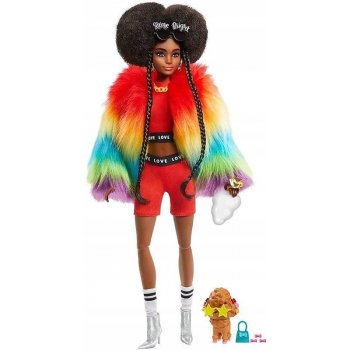 Panenka Mattel Barbie Extra Shine Bright s doplňky