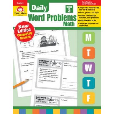 Daily Word Problems Math, Grade 3 Teacher Edition