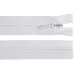 Spirálový zip skrytý No 5 délka 60 cm pevný, střední, 101 bílá – Hledejceny.cz