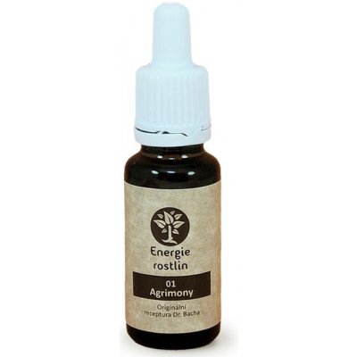 Energie rostlin Bachovy Esence 1 Agrimory Esence otevřenosti 20 ml – Hledejceny.cz