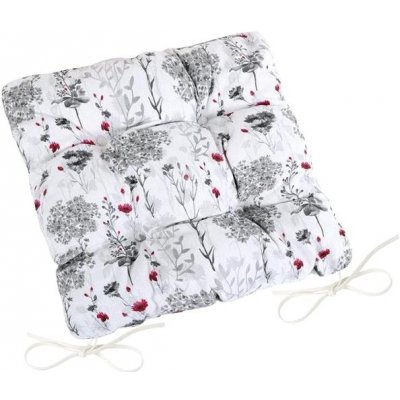 Bellatex DITA prošívaný Větvičky šedá, 40 x 40 cm – Zboží Dáma