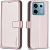 Pouzdro a kryt na mobilní telefon Xiaomi BNF knížkové Xiaomi Redmi Note 13 X6 5G růžovozlaté