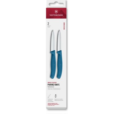 Swiss Classic paring knife 2 ks 8cm straight pointed blue box – Hledejceny.cz