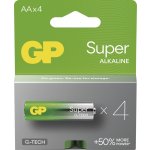GP Super Alkaline AA 4ks 1013214000 – Zboží Živě
