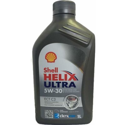 Shell Helix Ultra ECT C3 5W-30 1 l – Zboží Mobilmania