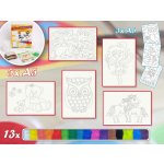 Radost v písku Sada střední PRO HOLKY 2 Barevné pískování obrázků – Zboží Dáma