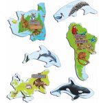 Larsen Výukové Zvířata ve světě 28 dílků – Sleviste.cz