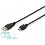 Assmann AK-300108-030-S USB A M (plug)/miniUSB B (5pin) M (plug), 3m, černý – Zboží Živě