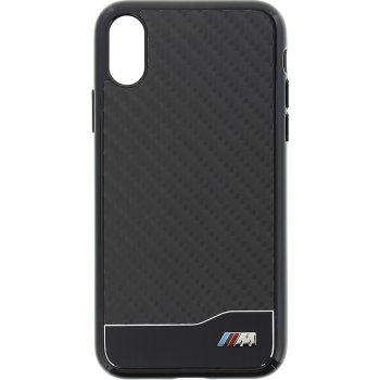 Pouzdro BMW M Carbon Aluminium Hard Case iPhone X černé