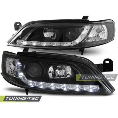 Tuning-Tec Přední čirá LED světla Opel Vectra B (1999 - 2002) - černé – Hledejceny.cz