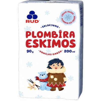 RUD Zmrzlina Plombir Eskimos 90g – Zboží Dáma