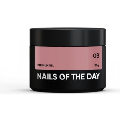 Nails of theday Premium gel nudně karamelový stavební gel 08 30 ml – Zbozi.Blesk.cz