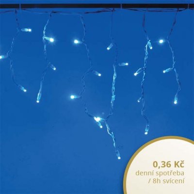 DecoLED DecoLED LED světelné krápníky 3x0,5m modrá 114 diod